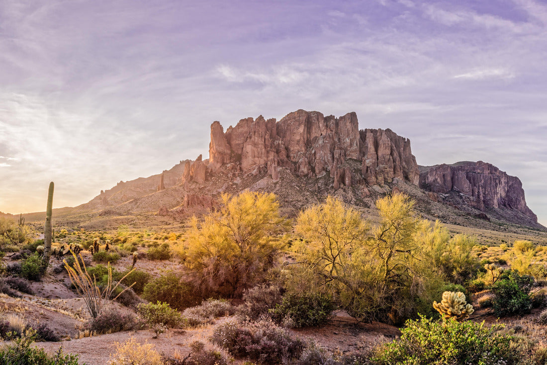 Sun Peaking at Lost Dutchman State Park - Apache Junction Arizona 2000pc Puzzle