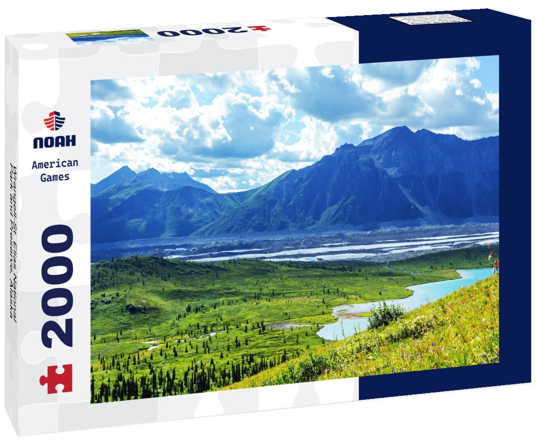 Wrangell-St. Elias National Park and Preserve, Alaska 2000pc Puzzle