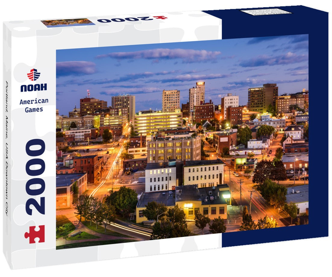 Portland, Maine, USA Downtown City 2000pc Puzzle
