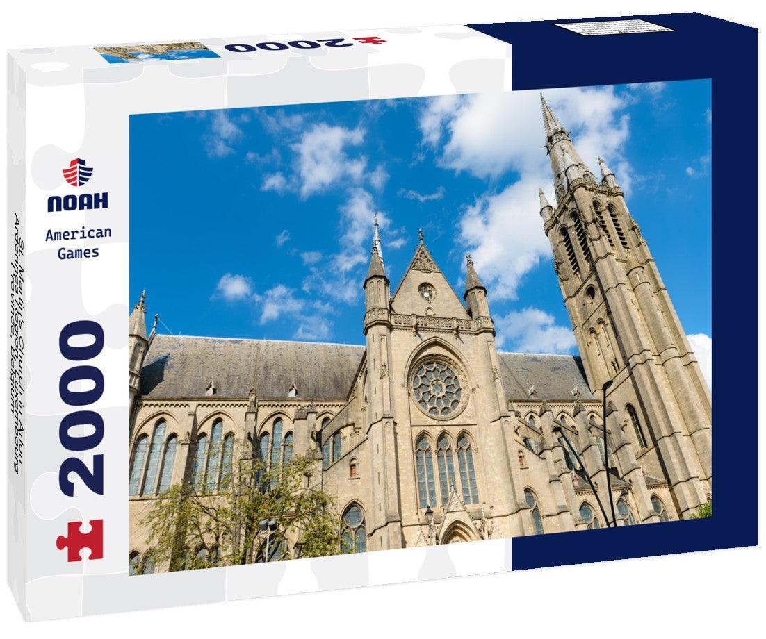 St. Martin's Church in Arlon, Ardennes Region, Luxembourg Province, Belgium 2000pc Puzzle