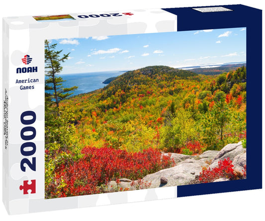 Noah Jigsaw Puzzle Autumn leaves in Acadia National Park, Maine, USA 2000 pieces