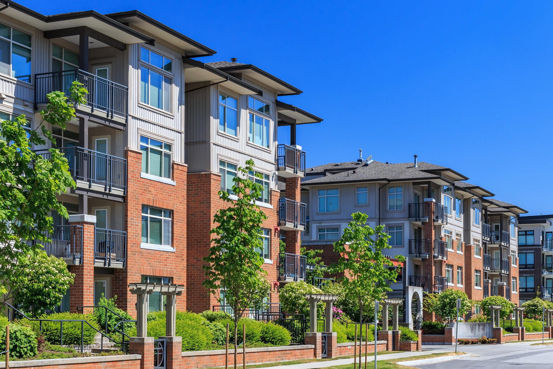 Modern residential buildings in Richmond, British Columbia, Canada 2000pc Puzzle