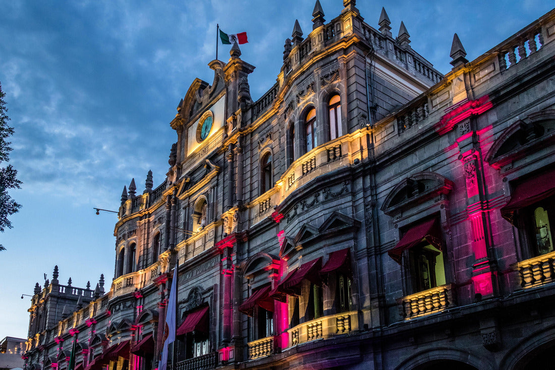City palace at night - Puebla, Mexico 2000pc Puzzle