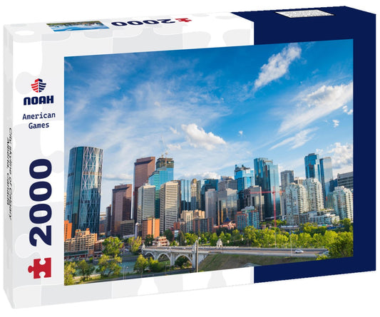 Noah Jigsaw Puzzle City skyline of Calgary, Alberta, Canada 2000 pieces