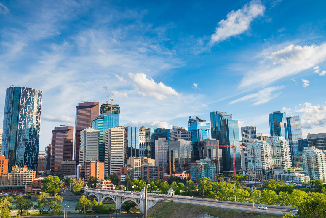 City skyline of Calgary, Alberta, Canada 2000pc Puzzle