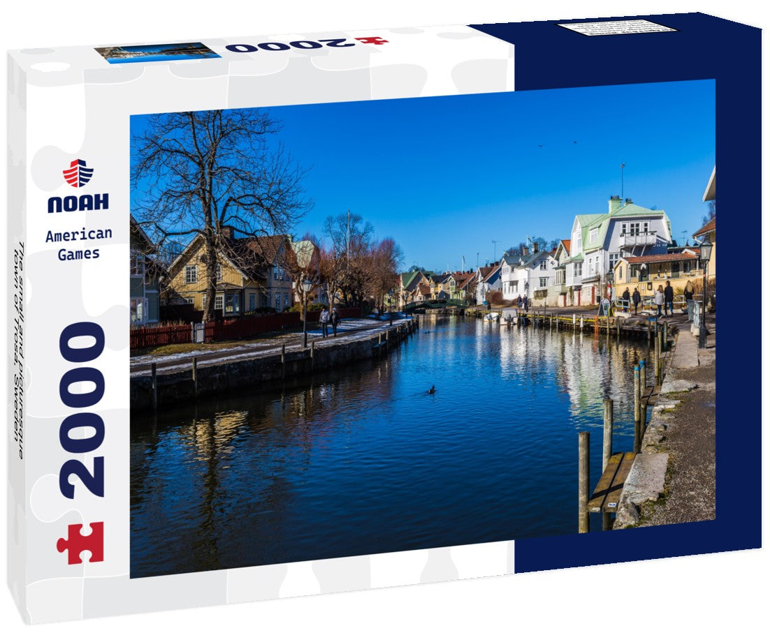 The small and picturesque town of Trosa, Sweden 2000pc Puzzle
