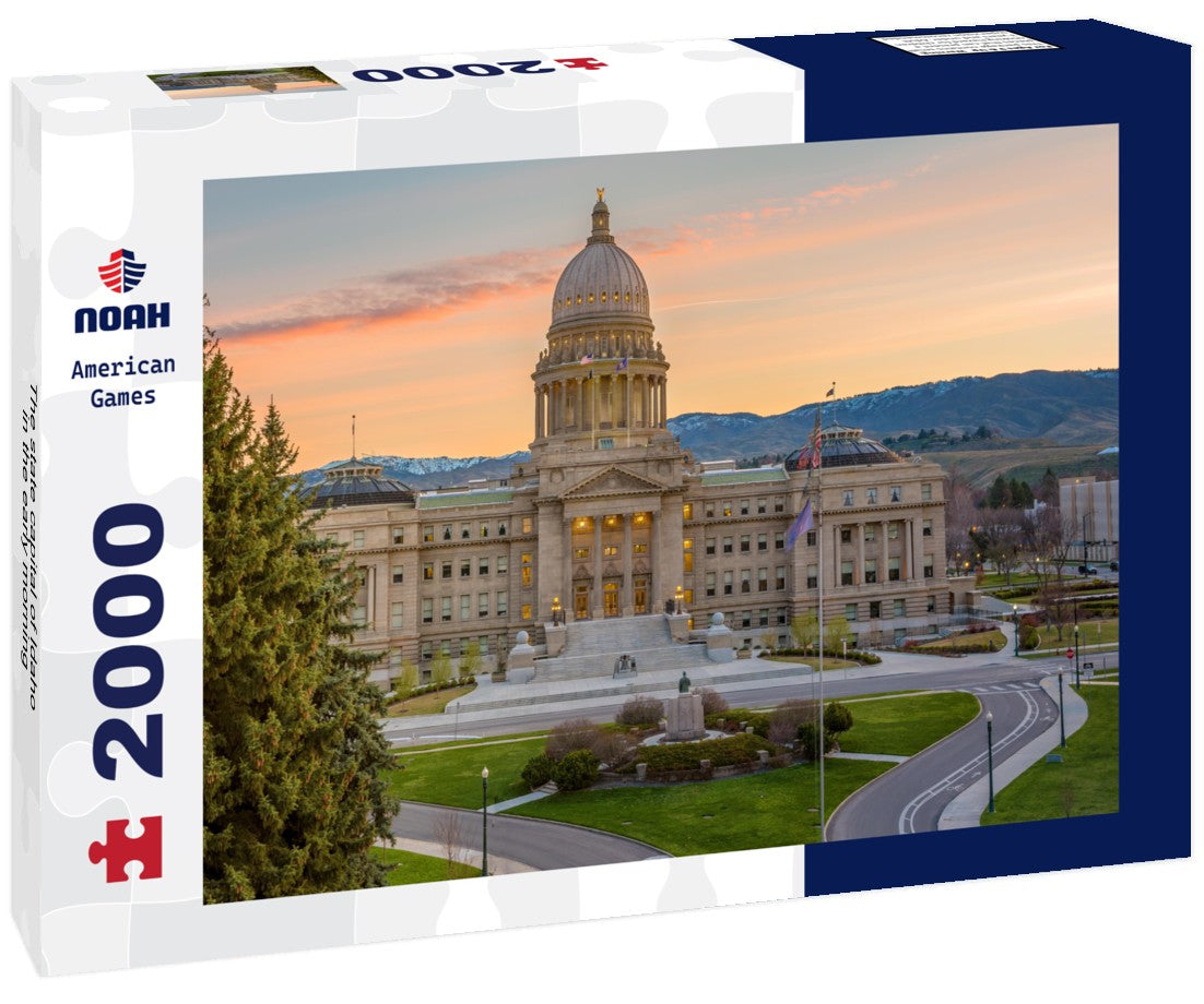 The state capital of Idaho in the early morning 2000pc Puzzle