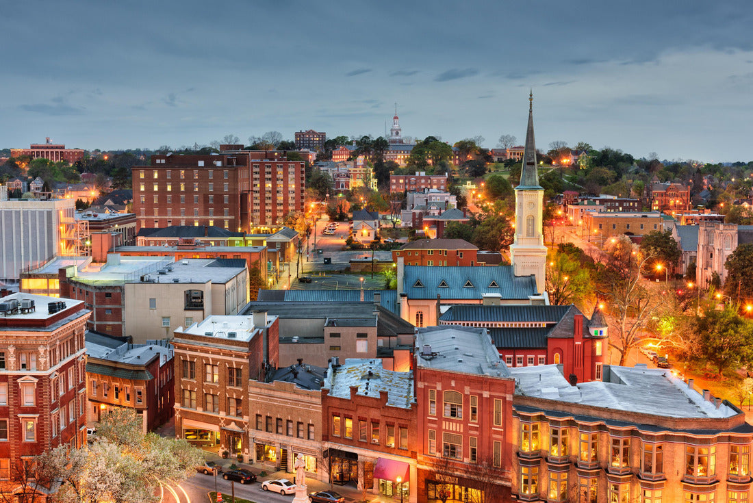 Macon, Georgia, USA downtown skyline 2000pc Puzzle