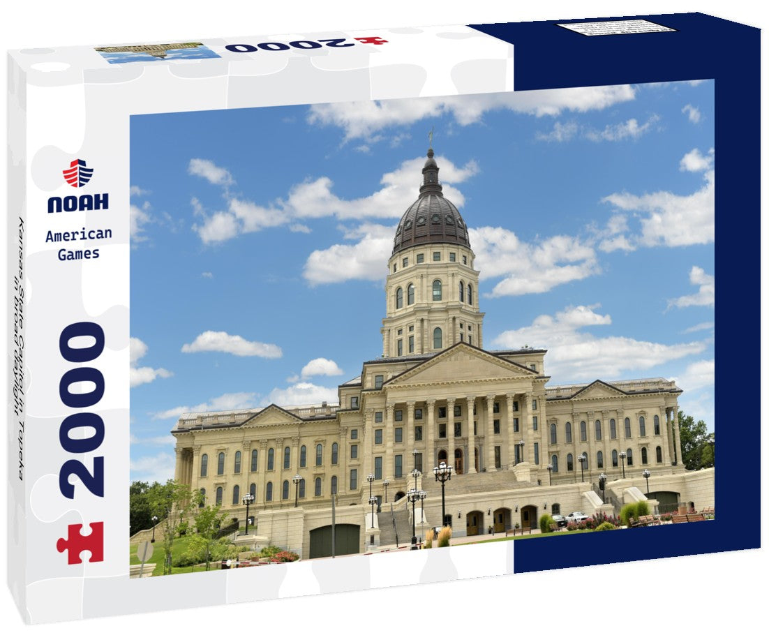 Kansas State Capitol in Topeka in broad daylight 2000pc Puzzle