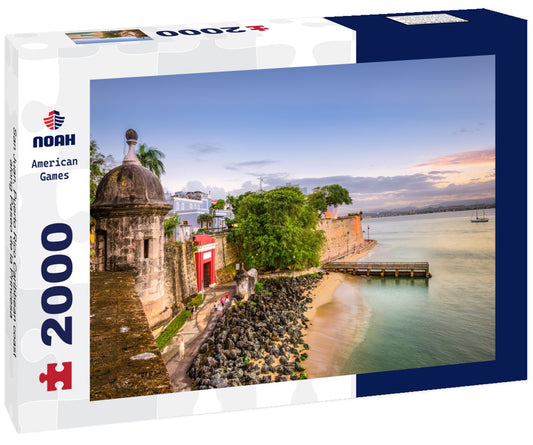 Noah Jigsaw Puzzle San Juan, Puerto Rico Caribbean coast along Paseo de la Princesa 2000 pieces