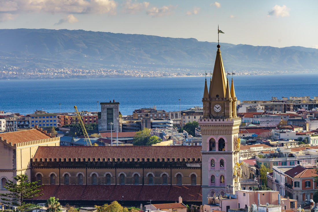 Messina. Sicily. Church of the Madonna di Montalto. The basilica is located on top of Caperino hill and is visible from almost everywhere 2000pc Puzzle