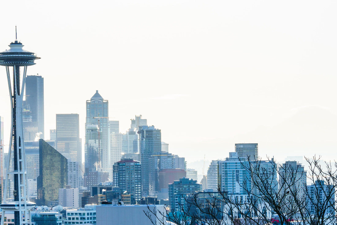 Seattle Day Light Winter skyline, WA, USA 2000pc Puzzle