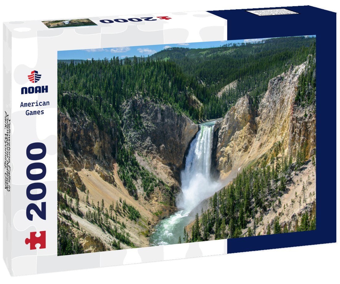 Yellowstone Falls in Yellowstone National Park, Wyoming, USA 2000pc Puzzle