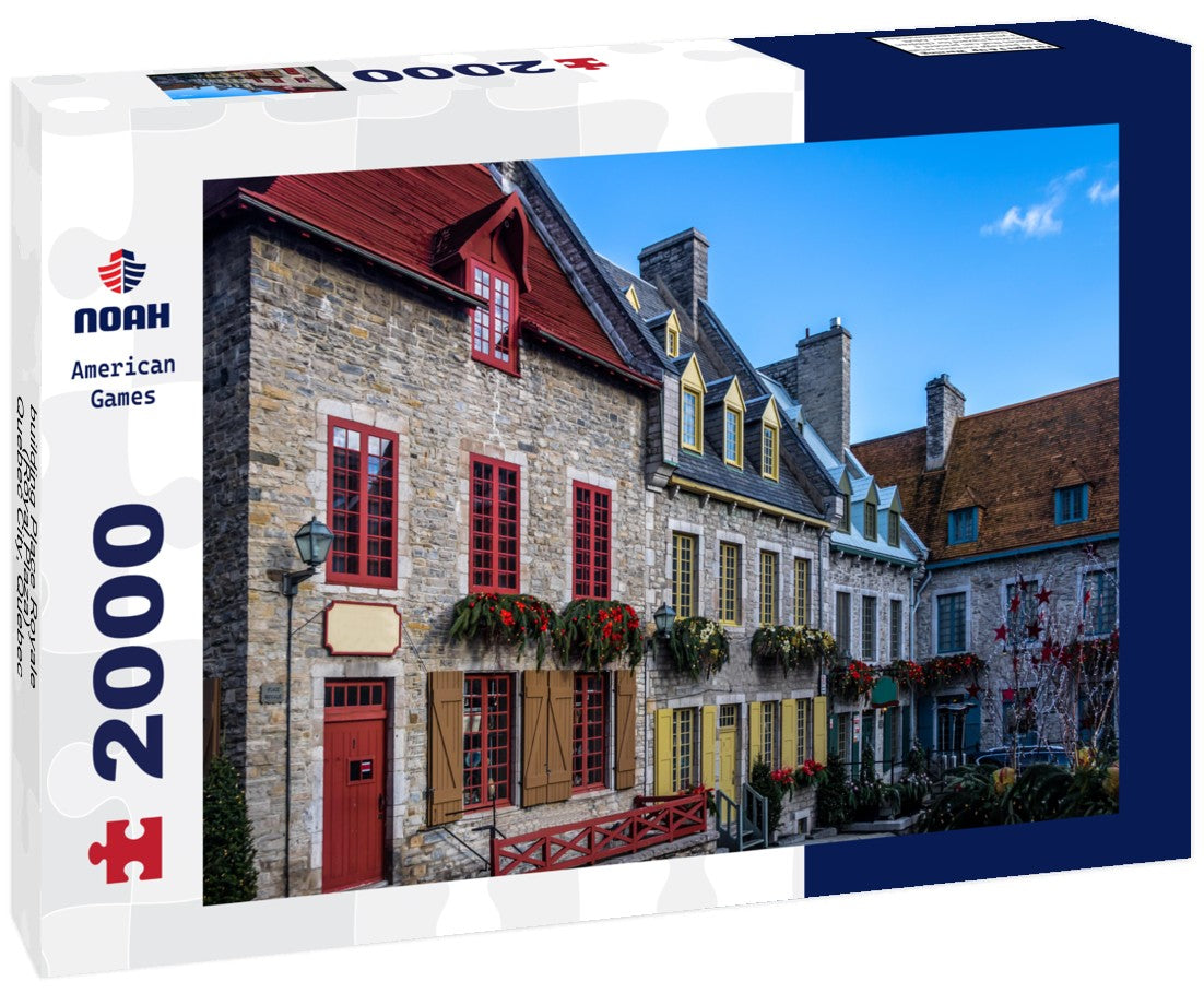 building Place Royale (Royal Plaza) - Quebec City, Quebec, Canada 2000pc Puzzle