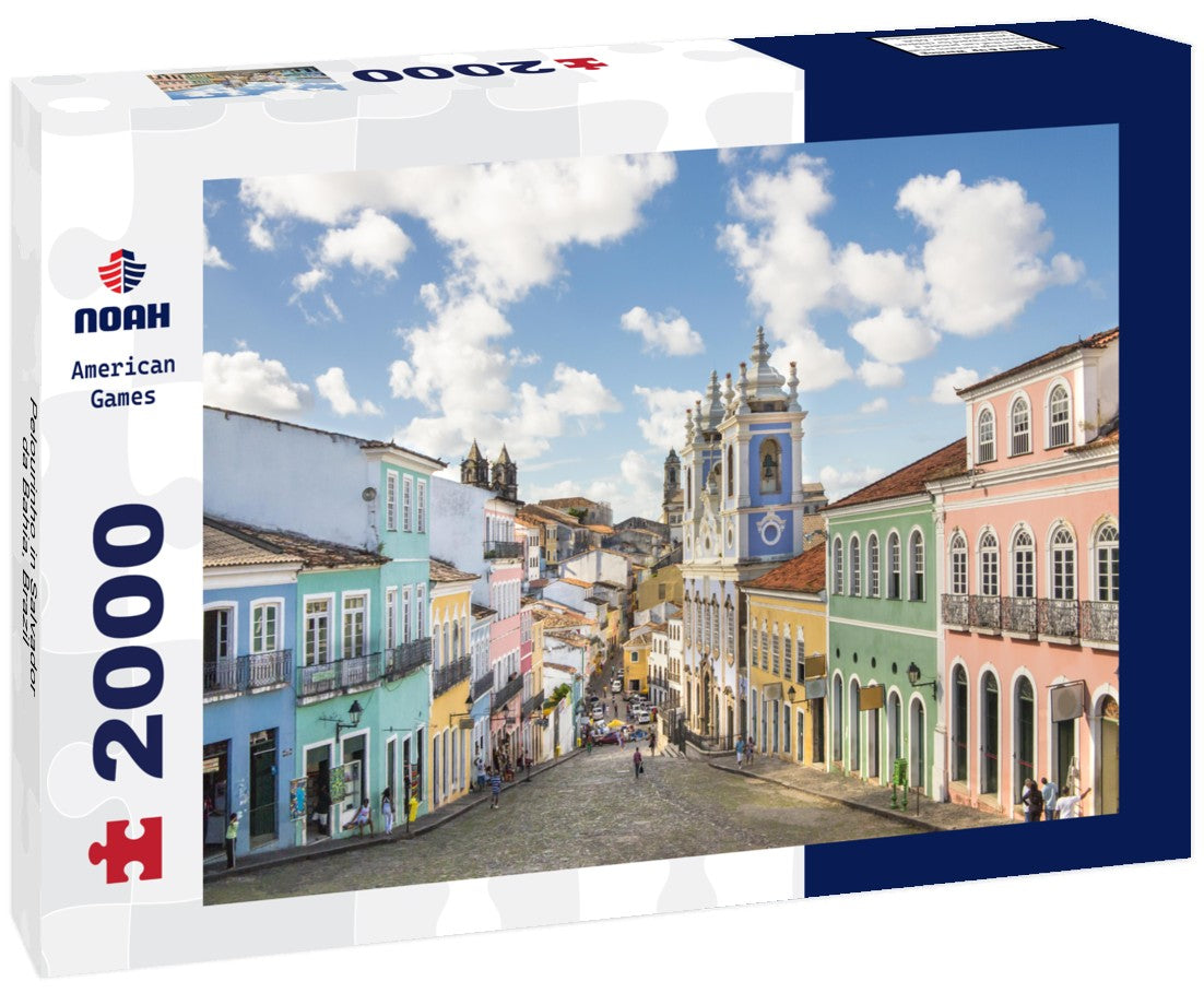 Pelourinho in Salvador da Bahia, Brazil 2000pc Puzzle