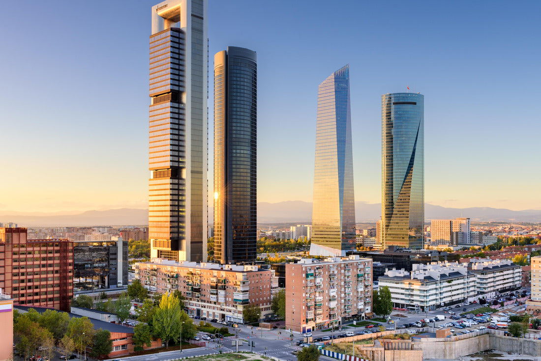 Madrid, Spain financial district skyline 2000pc Puzzle