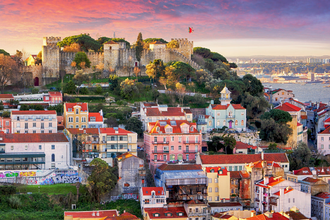 Lisbon skyline with São Jorge Castle 2000pc Puzzle