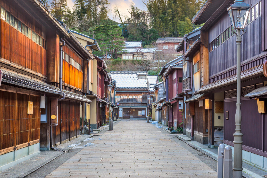 Kanazawa, Japan street scene at Higashichaya district 2000pc Puzzle
