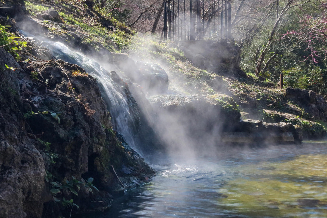 Noah Jigsaw Puzzle Hot Water Cascade, Hot Springs National Park 2000 pieces