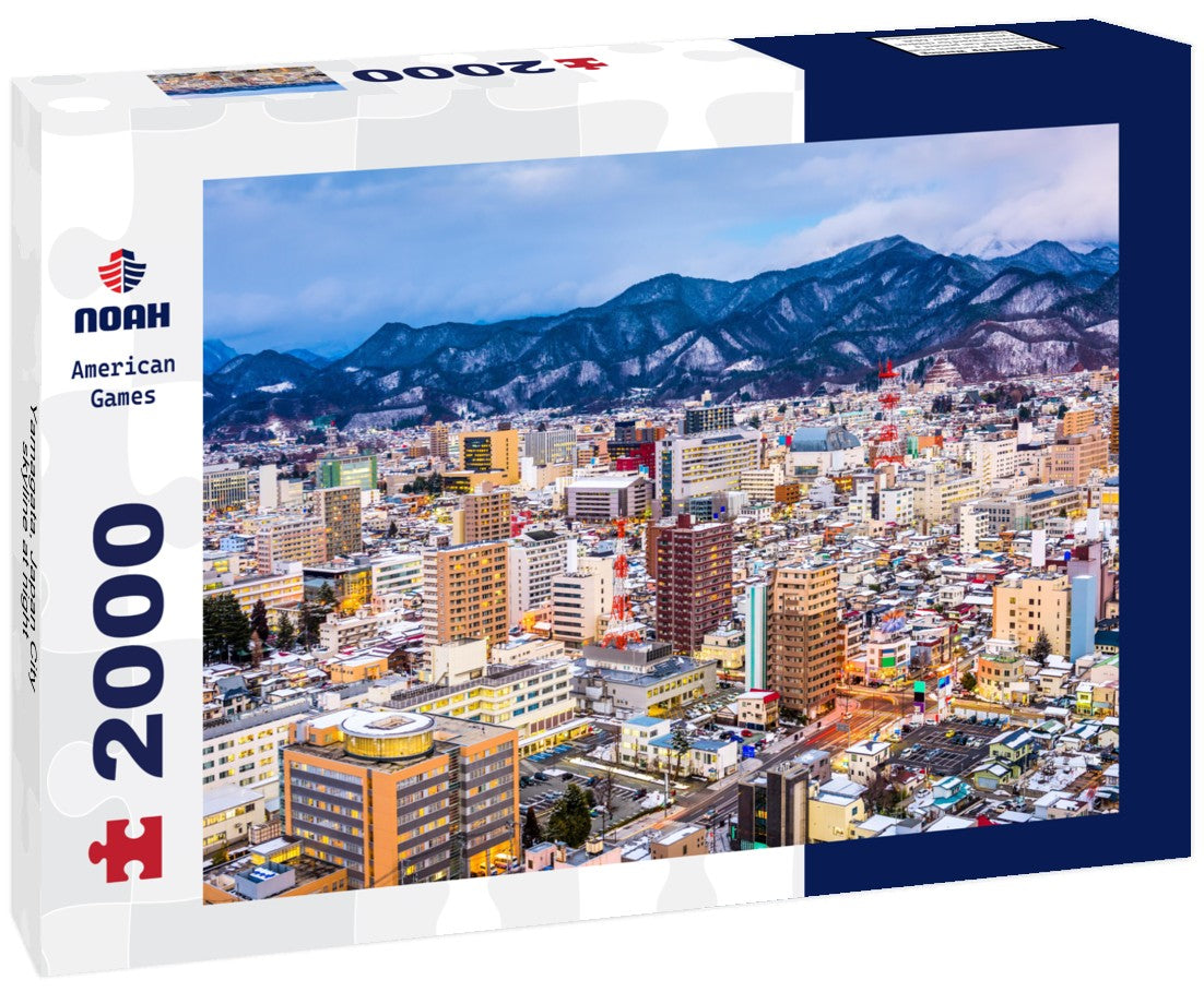 Noah Jigsaw Puzzle Yamagata, Japan City skyline at night 2000 pieces
