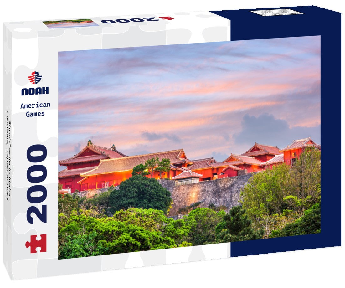 Shuri Castle in Naha, Okinawa, Japan at dusk 2000pc Puzzle
