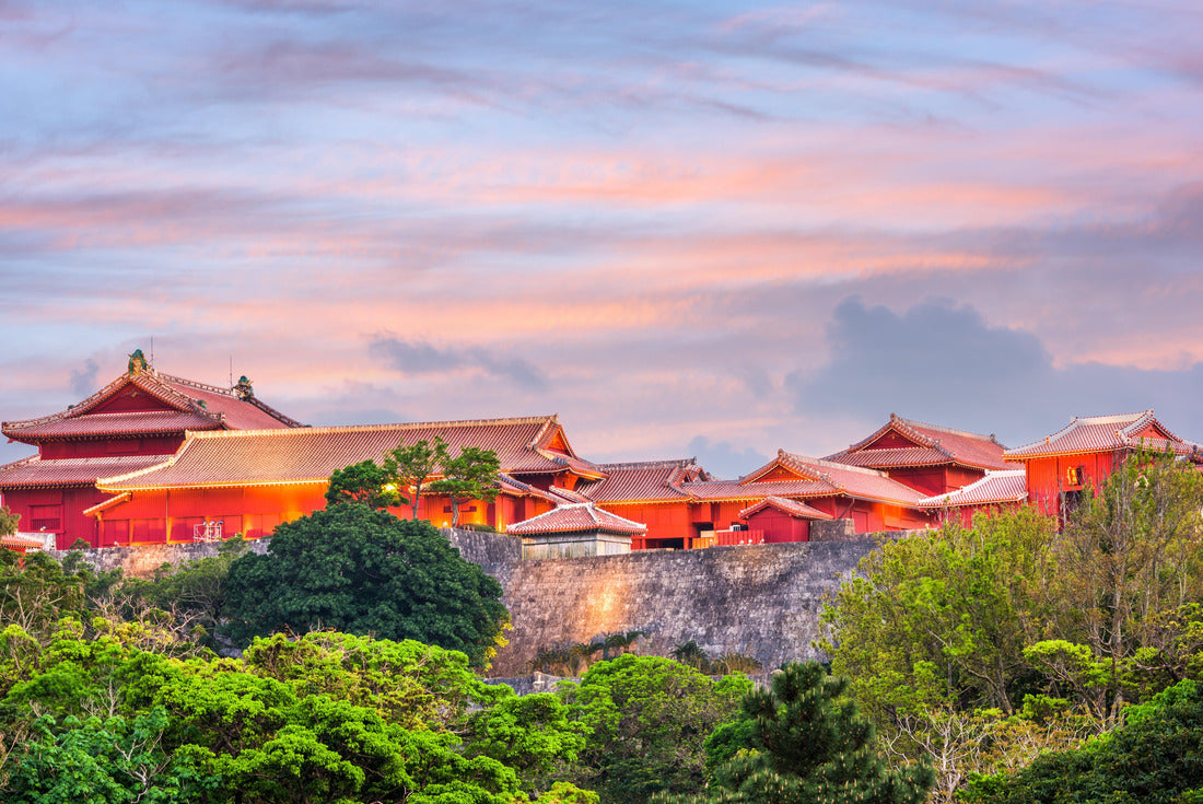 Shuri Castle in Naha, Okinawa, Japan at dusk 2000pc Puzzle