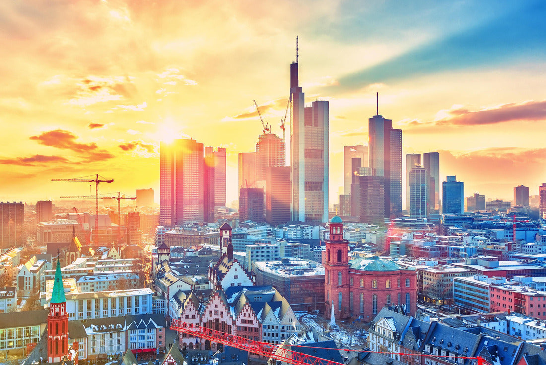 Frankfurt am Main at sunset, Germany 2000pc Puzzle