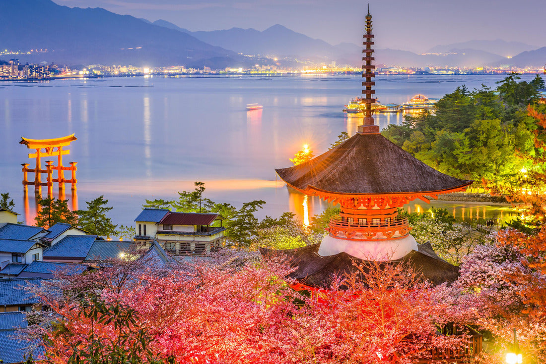 Miyajima Island, Hiroshima, Japan in spring 2000pc Puzzle