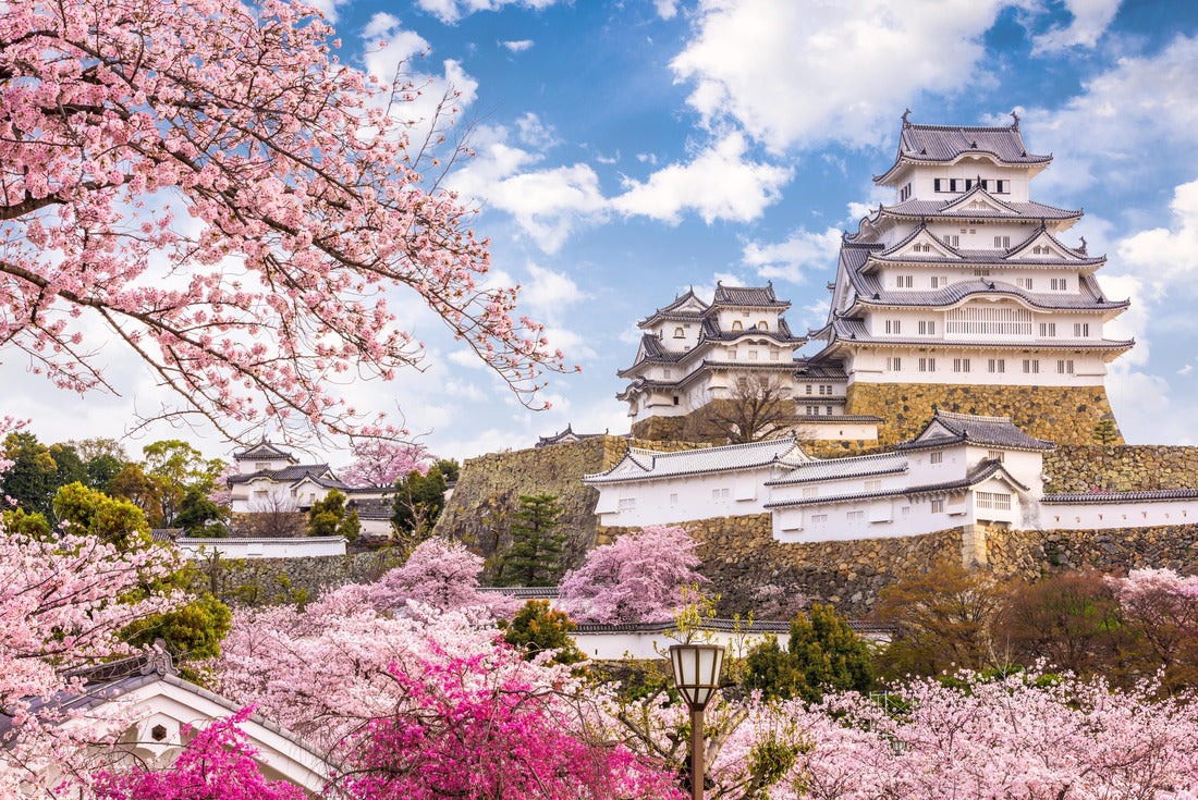 Himeji, Japan at Himeji Castle in spring 2000pc Puzzle
