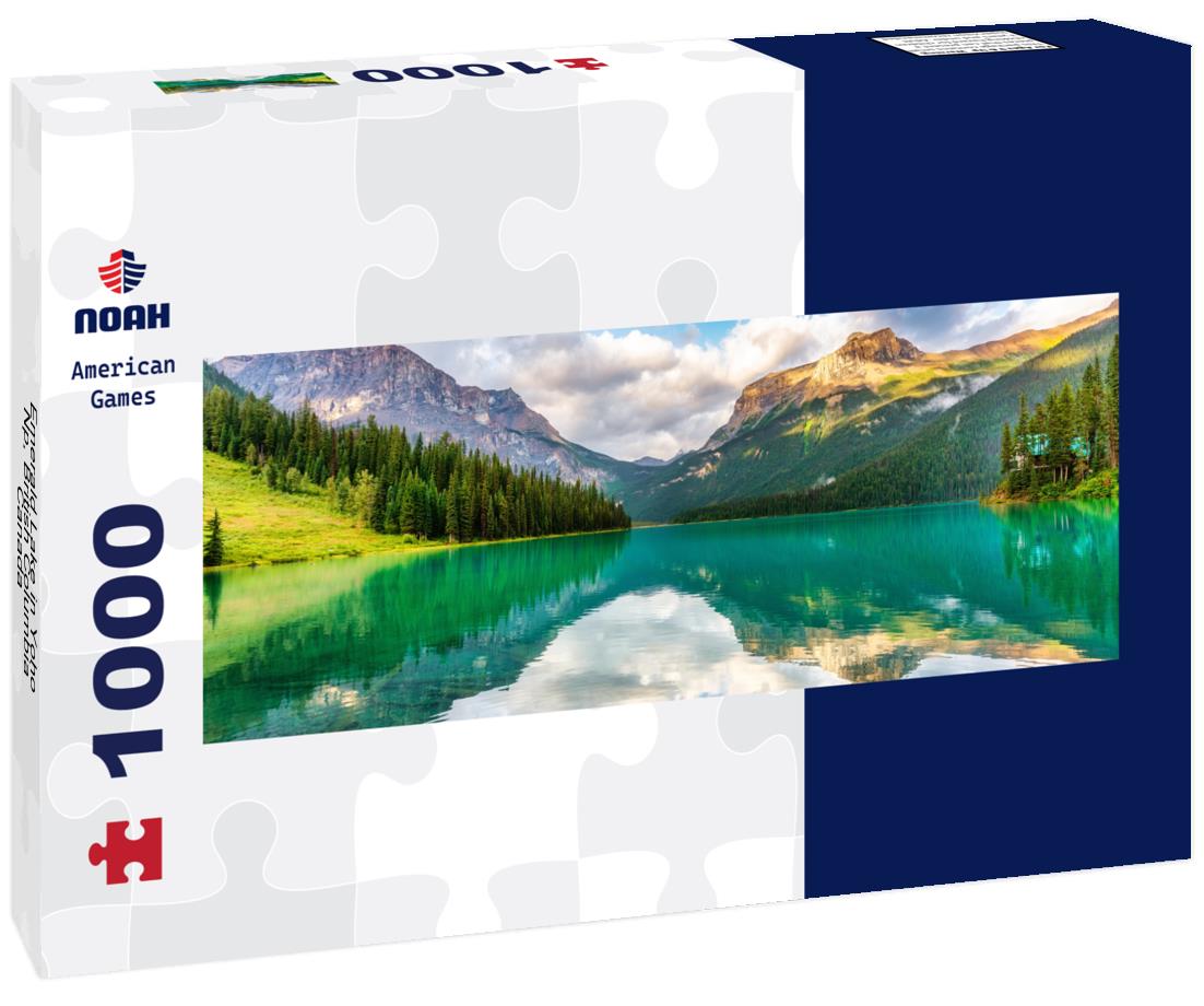 Noah Jigsaw Puzzle Emerald Lake in Yoho Np, British Columbia, Canada panorama 1000 pieces