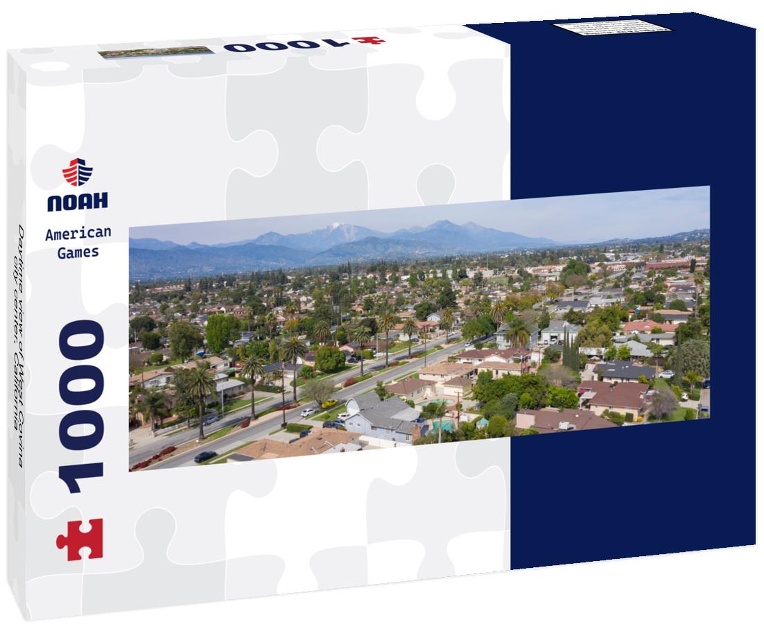 Noah Jigsaw Puzzle Daytime view of West Covina city center, California panorama 1000 pieces