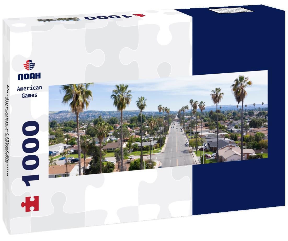 Noah Jigsaw Puzzle Daytime view of West Covina city center, California panorama 1000 pieces