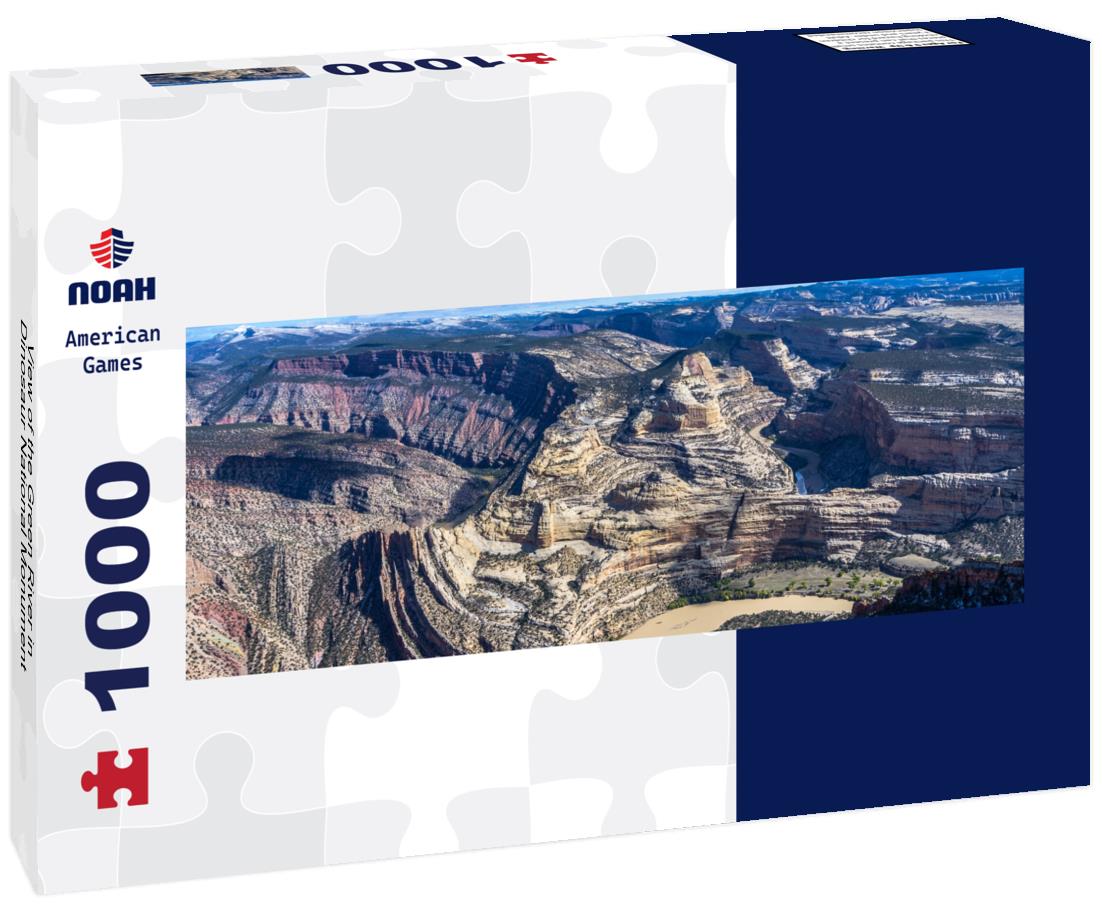 Noah Jigsaw Puzzle View of the Green River in Dinosaur National Monument panorama 1000 pieces