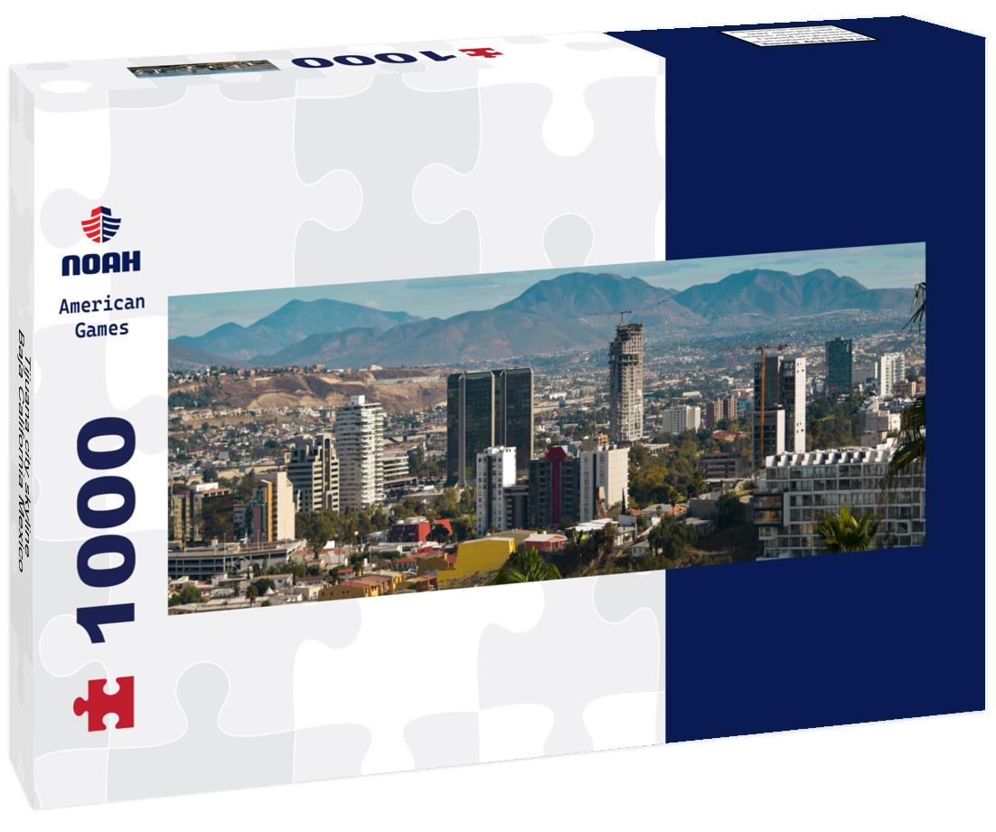 Noah Jigsaw Puzzle Tijuana city skyline, Baja California Mexico panorama 1000 pieces