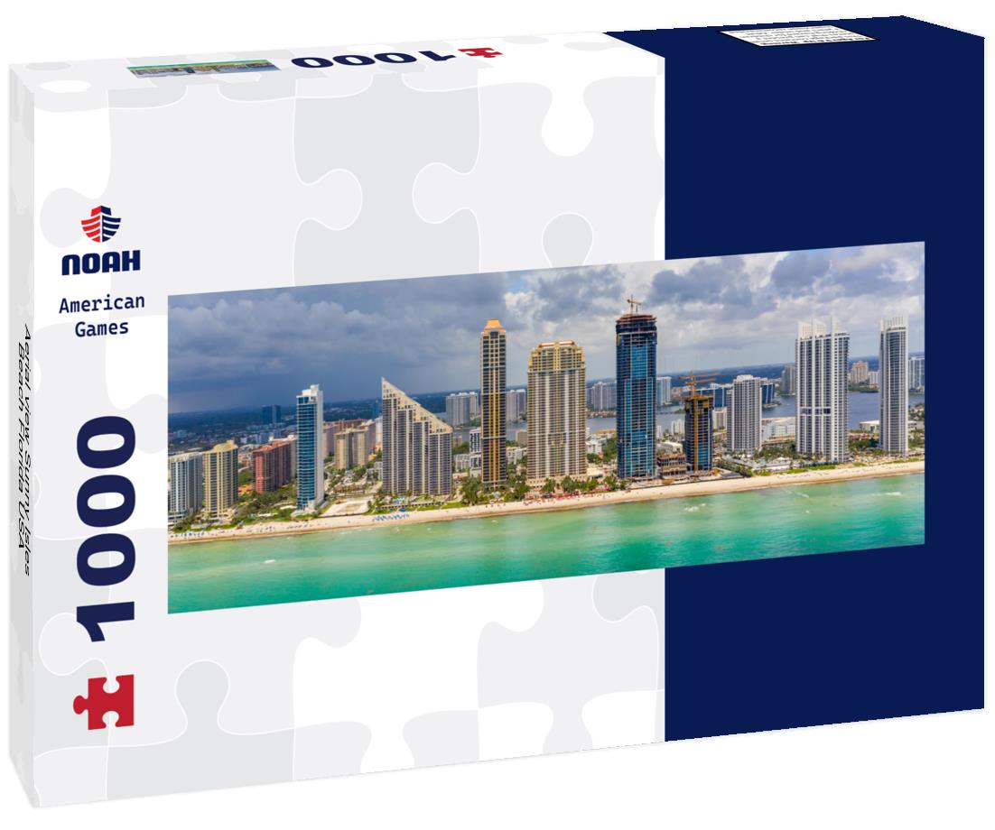 Noah Jigsaw Puzzle Aerial view Sunny Isles Beach Florida USA panorama 1000 pieces