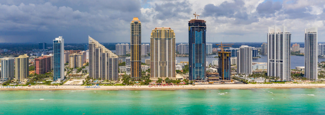 Noah Jigsaw Puzzle Aerial view Sunny Isles Beach Florida USA panorama 1000 pieces