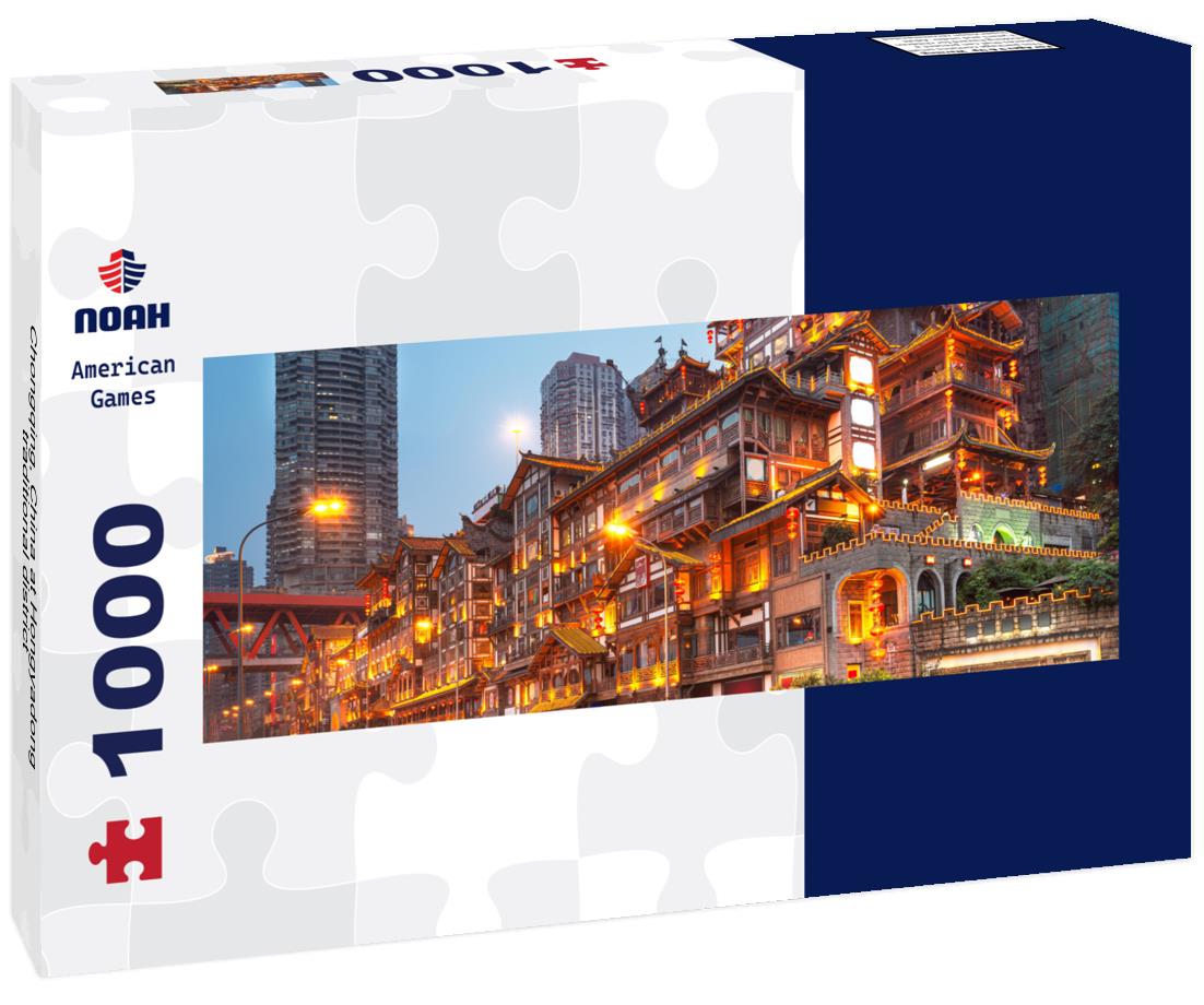 Noah Jigsaw Puzzle Chongqing, China at Hongyadong traditional district panorama 1000 pieces