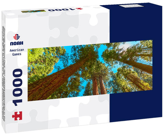Noah Jigsaw Puzzle Sequoia National Park 360 degrees panorama in the Sierra Nevada in California, United States of America. Sequoia NP is famous for its large amount of largest sequoia trees in the world panorama 1000 pieces