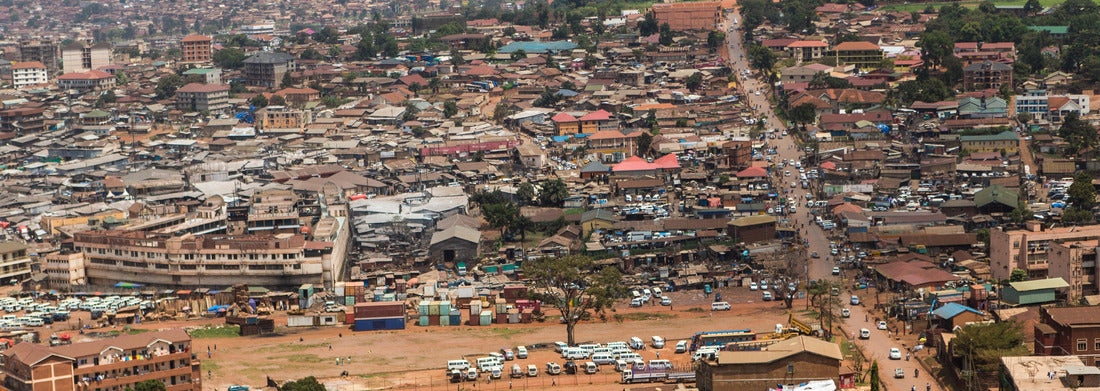 Noah Jigsaw Puzzle View of Kampala city, Uganda panorama 1000 pieces