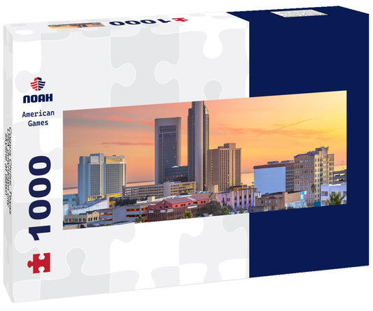 Noah Jigsaw Puzzle Corpus Christi, Texas, USA downtown city skyline at dawn panorama 1000 pieces