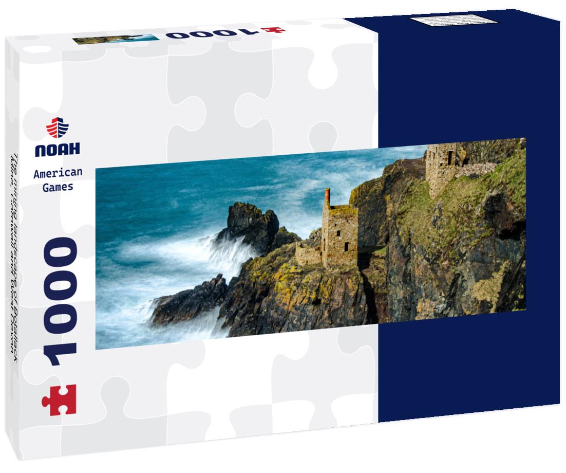 Noah Jigsaw Puzzle The mining landscape of Botallack Mine, Cornwall and West Devon panorama 1000 pieces
