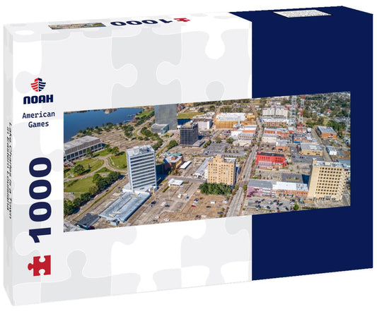 Noah Jigsaw Puzzle Lake Charles is a Town in Eastern Louisiana panorama 1000 pieces