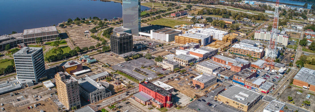 Noah Jigsaw Puzzle Lake Charles is a Town in Eastern Louisiana panorama 1000 pieces