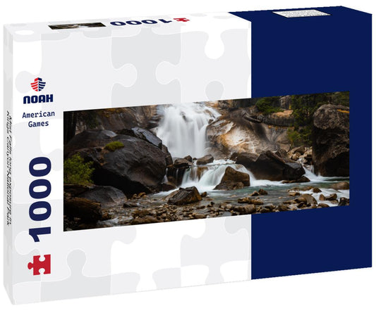 Noah Jigsaw Puzzle Mist Falls long exposure in Kings Canyon National Park panorama 1000 pieces