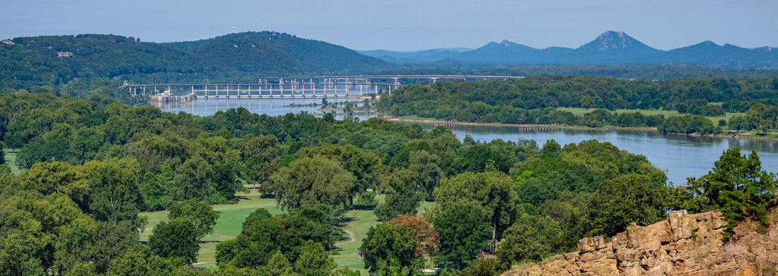 Noah Jigsaw Puzzle Arkansas River Emerald Park North Little Rock Arkansas panorama 1000 pieces