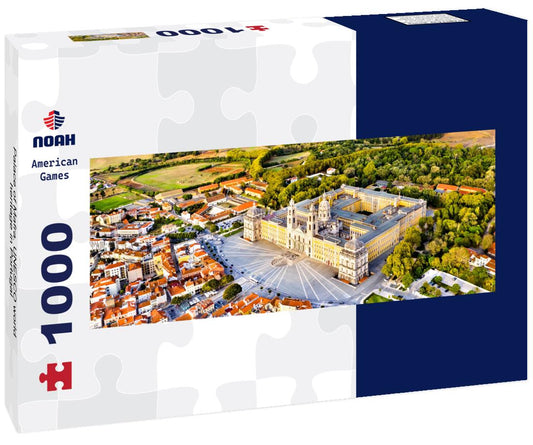 Noah Jigsaw Puzzle Palace of Mafra. UNESCO world heritage in Portugal panorama 1000 pieces