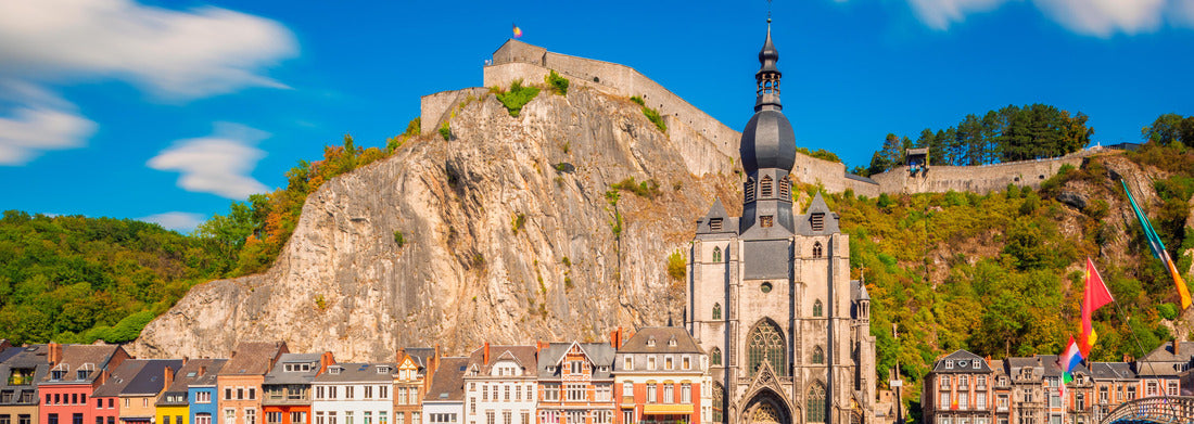 Noah Jigsaw Puzzle Dinant in the province of Namur and the Ardennes region in Wallonia, Belgium. The river Meuse flows through Dinant panorama 1000 pieces