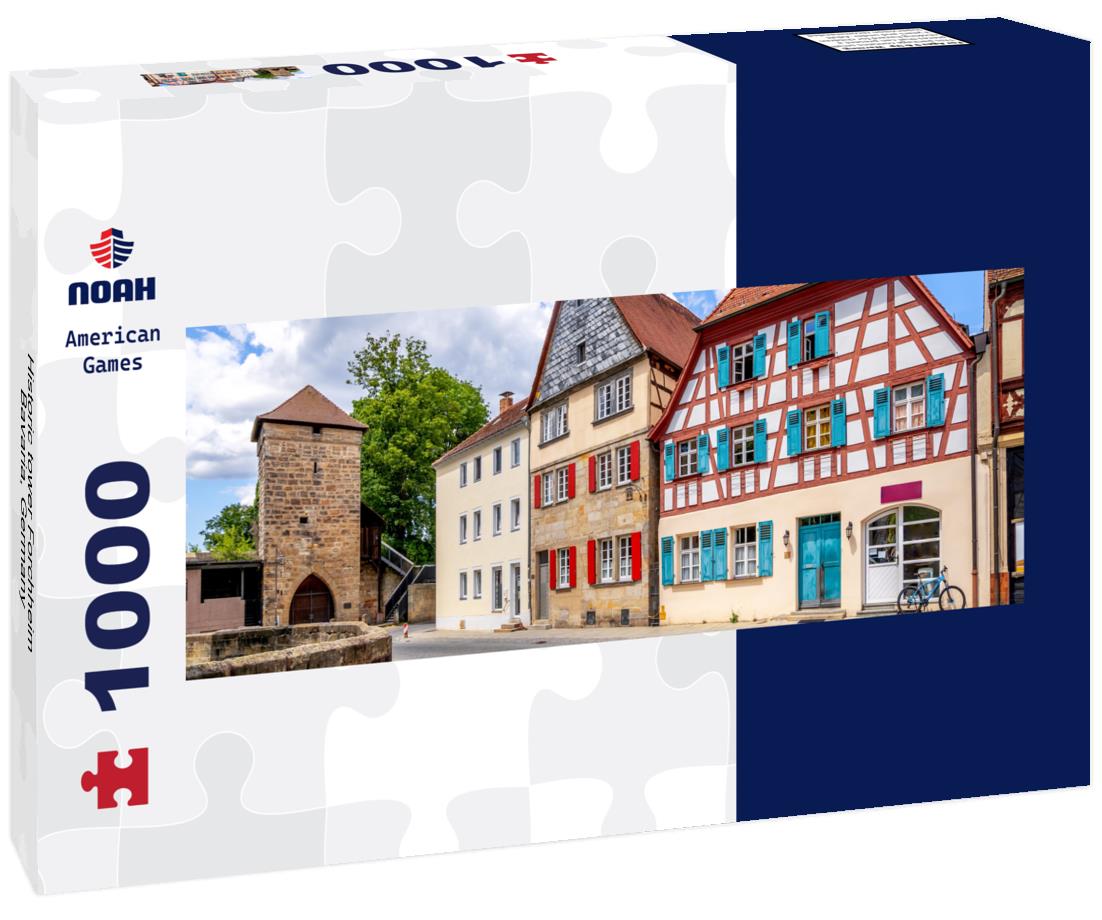 Noah Jigsaw Puzzle Historic tower Forchheim, Bavaria, Germany panorama 1000 pieces