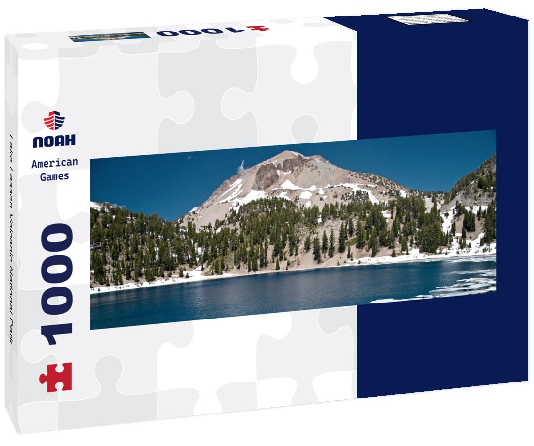 Noah Jigsaw Puzzle Lake Lassen Volcanic National Park panorama 1000 pieces