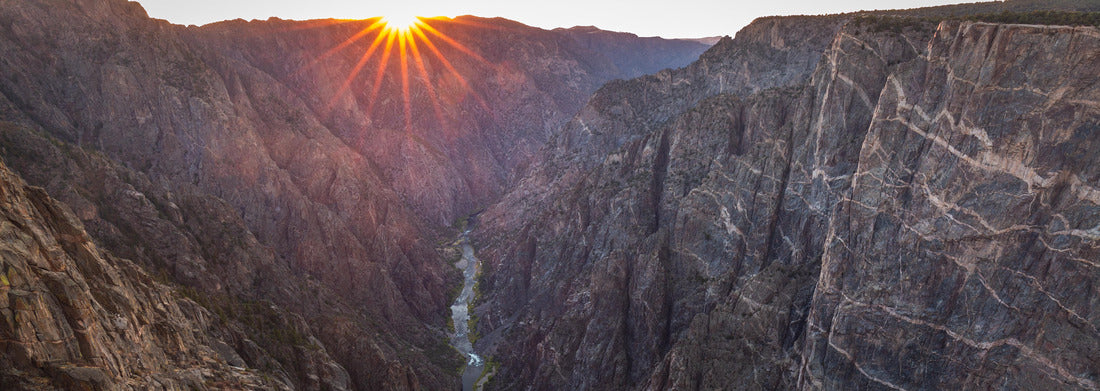 Noah Jigsaw Puzzle Black Canyon of the Gunnison National Park is an American national park in western Colorado, USA panorama 1000 pieces